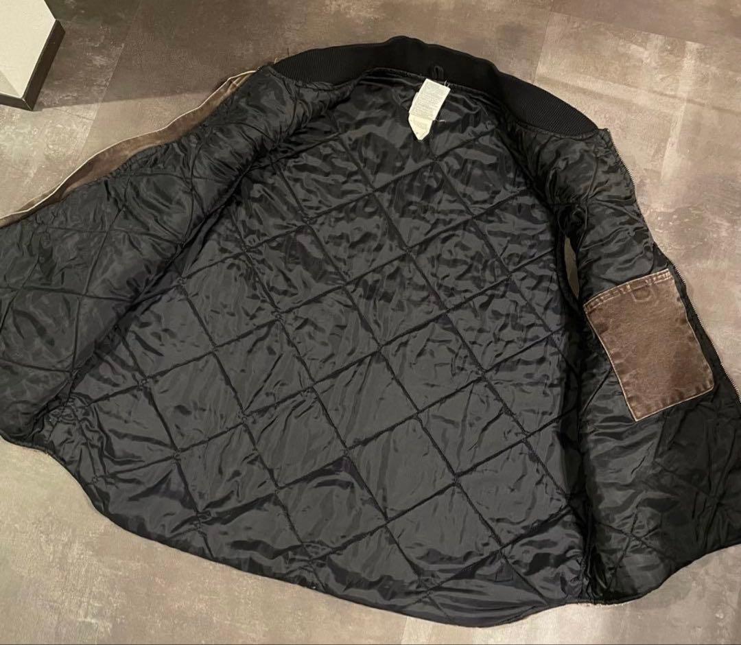 00s Carhartt カーハート ベスト USA製 ダークブラウン ダック