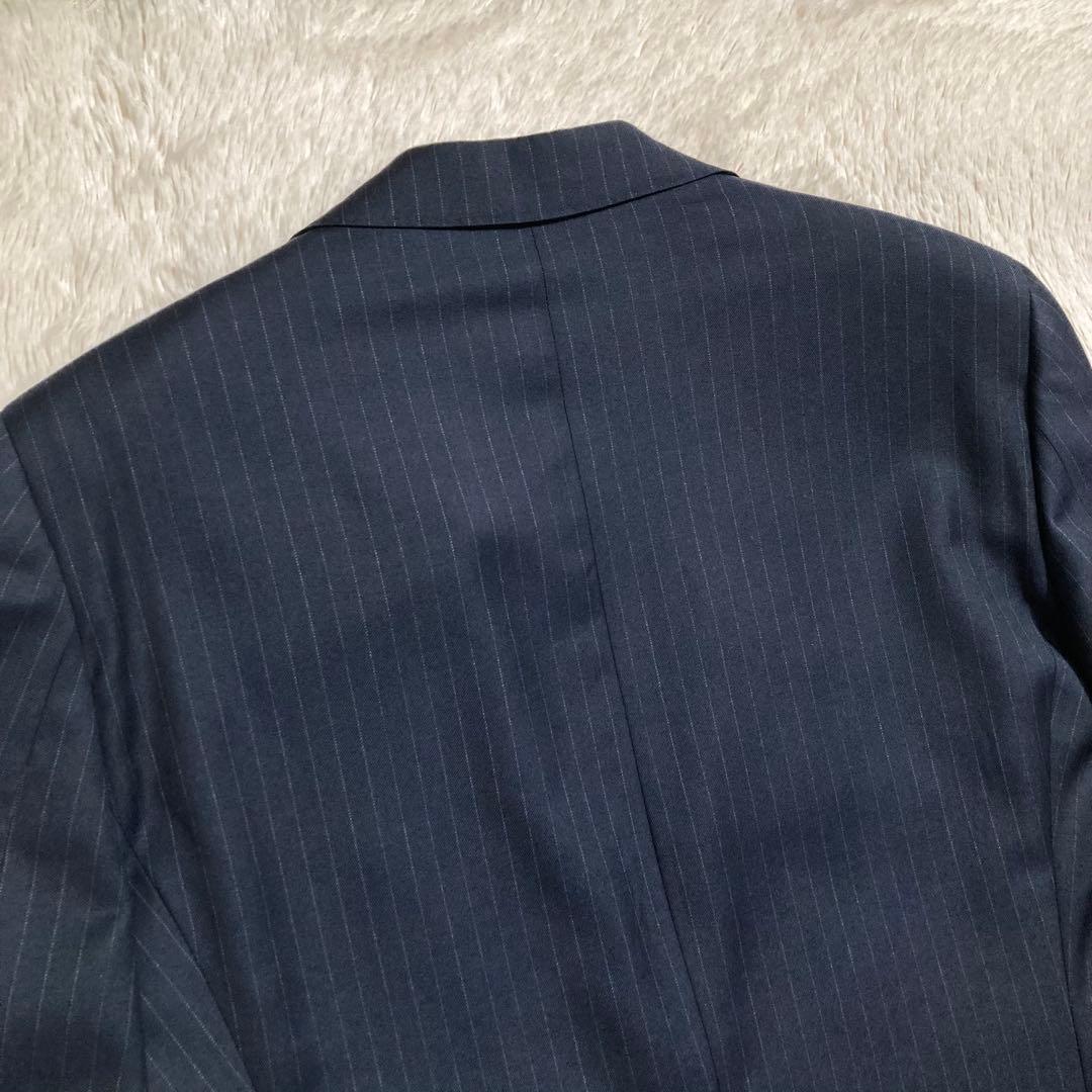極美品 現行タグ ポロラルフローレン スーツ セットアップ ウール ストライプ