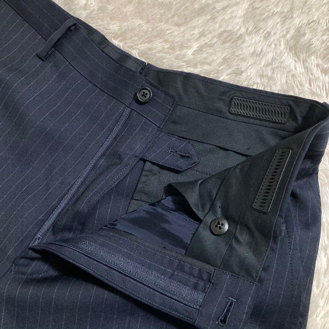 極美品 現行タグ ポロラルフローレン スーツ セットアップ ウール ストライプ