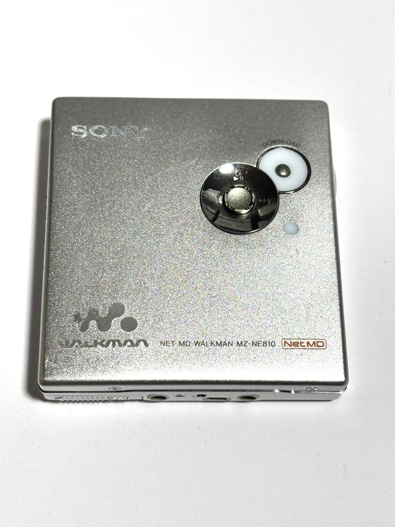 SONY MDウォークマン MZ-NE810 動作品 本体のみ シルバー