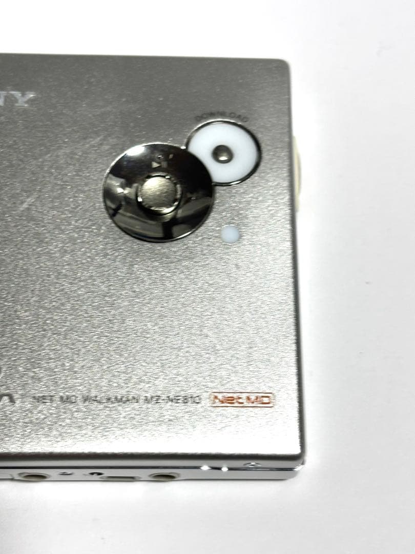 SONY MDウォークマン MZ-NE810 動作品 本体のみ シルバー