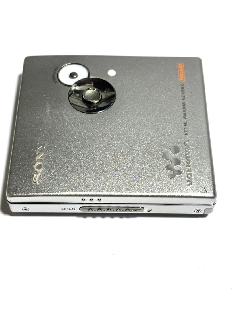 SONY MDウォークマン MZ-NE810 動作品 本体のみ シルバー