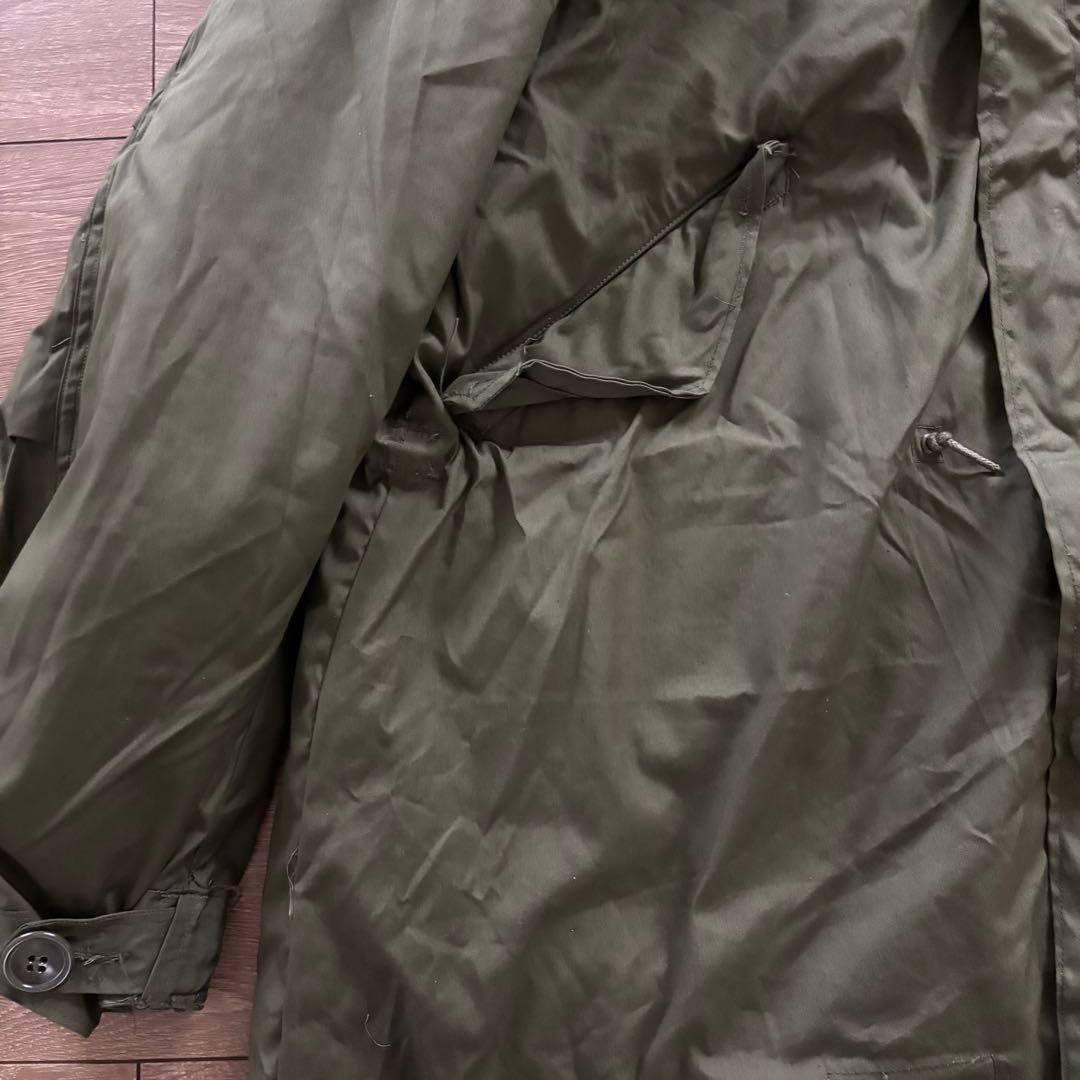 希少　Sサイズ　米軍実物　フルセット　70S M-65 フィッシュテールパーカー
