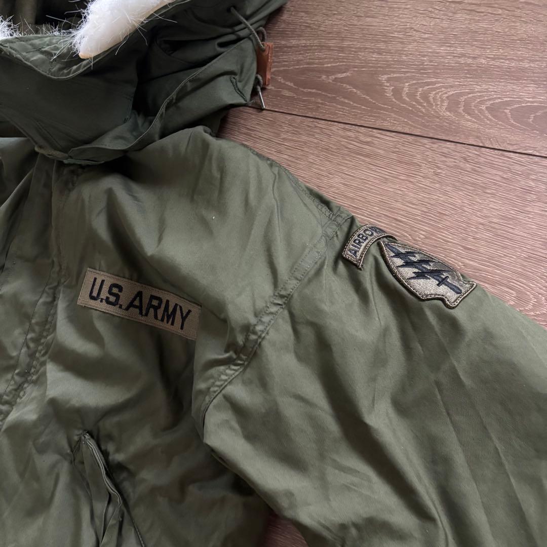 希少　Sサイズ　米軍実物　フルセット　70S M-65 フィッシュテールパーカー