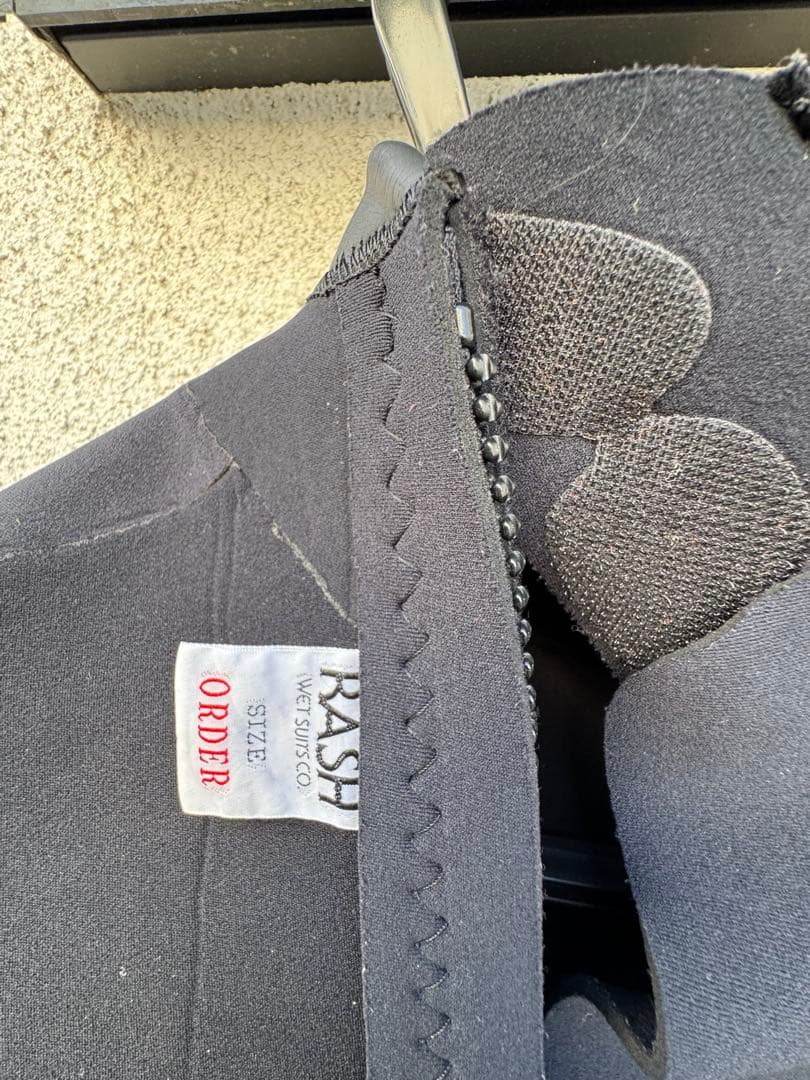 RASH ウエットスーツフルスーツ 黒/ピンク