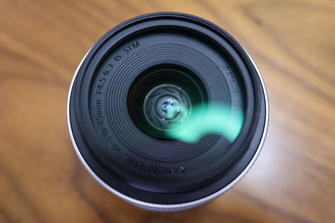 canon RF-S18-45 IS STM シルバー フィルター付き