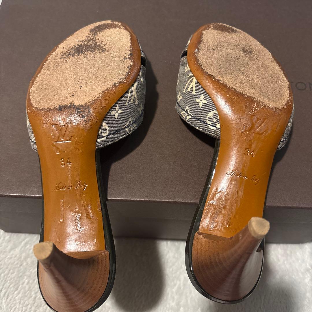 LOUIS VUITTON クロスストラップサンダル