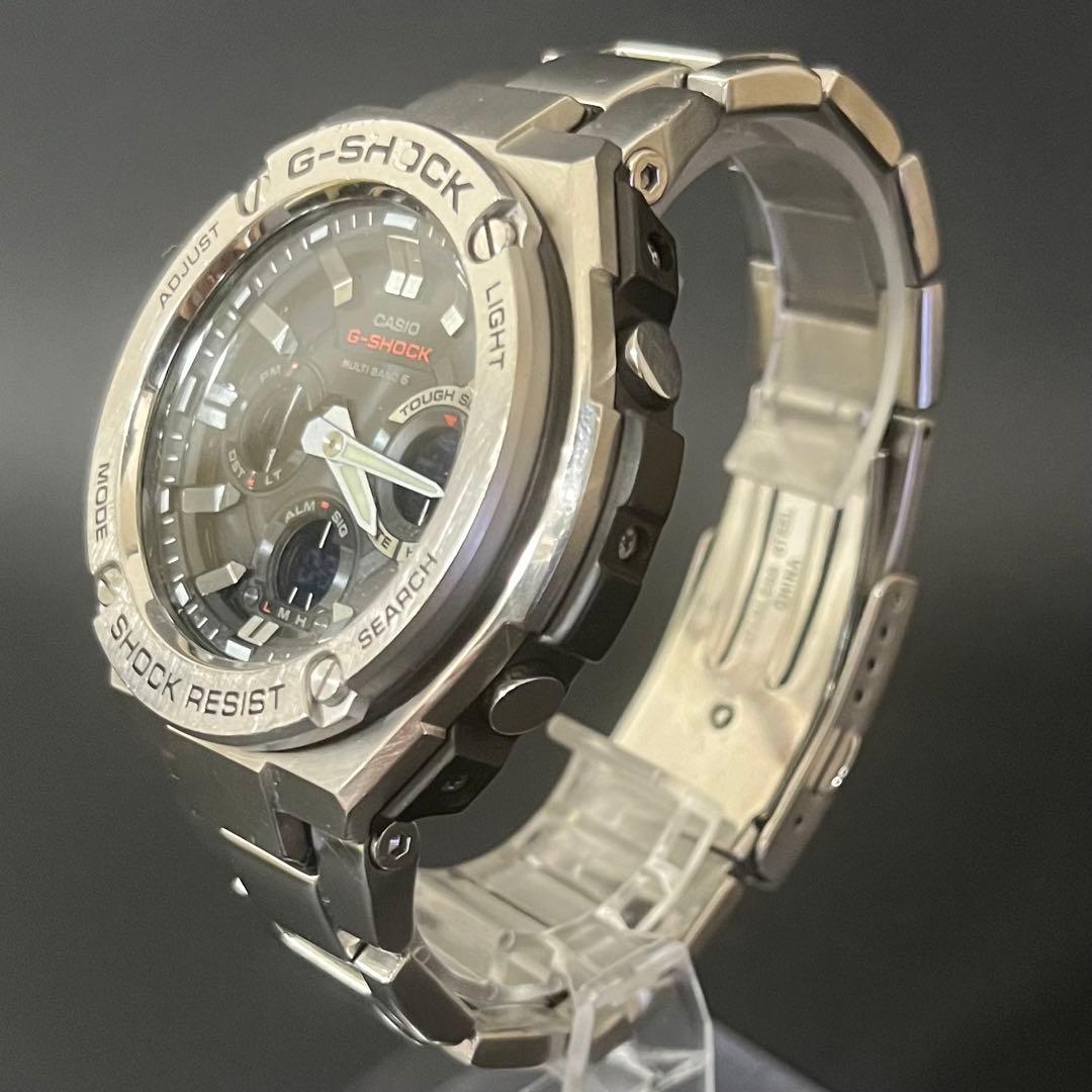 【美品】CASIO G-SHOCK GST-W110D-1AJF 電波ソーラー