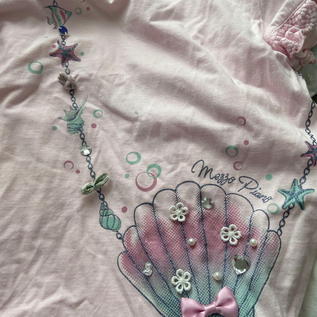 メゾピアノ11枚　ポンポネット1枚 Tシャツ 12枚セット サイズ130