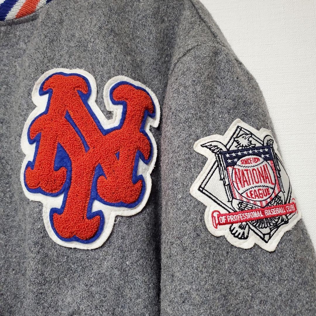 ジャケット・アウター DeLONG NEW YORK METS WOOL JACKET