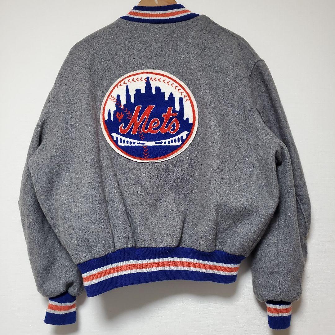 ジャケット・アウター DeLONG NEW YORK METS WOOL JACKET
