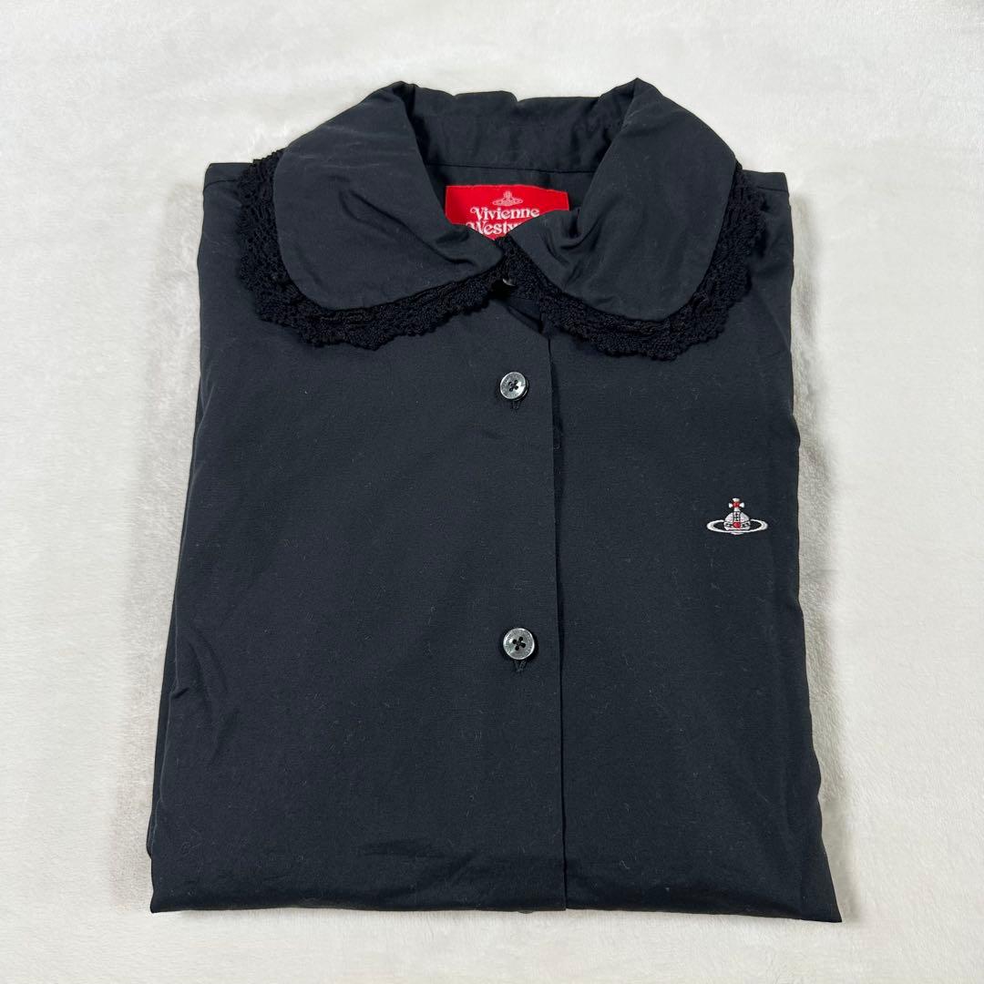 ヴィヴィアンウエストウッド　レッドレーベル　長袖　シャツ　ブラック　黒