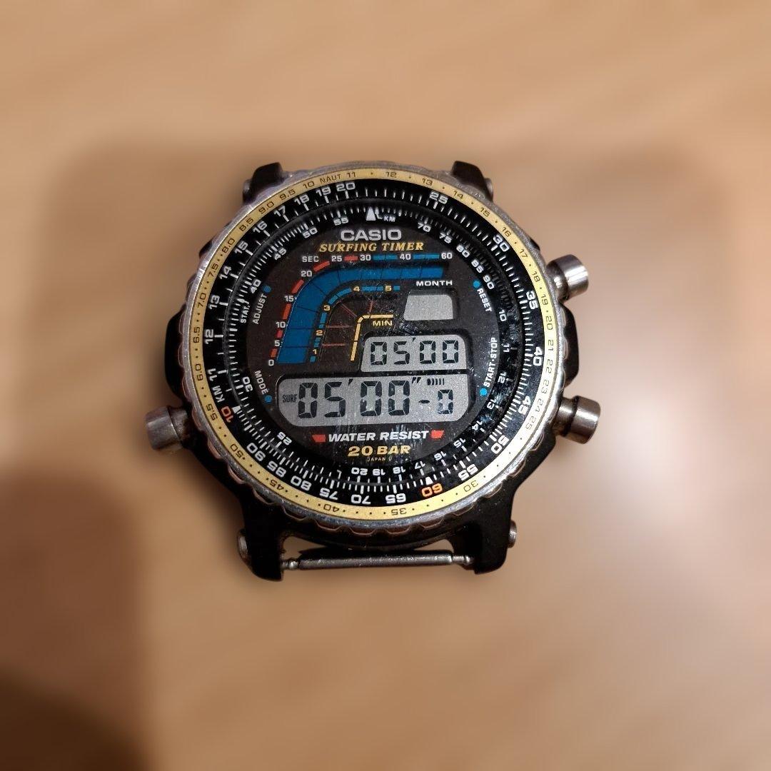 激レア　CASIO　SURFING TIMER　DW-403　時計のみ
