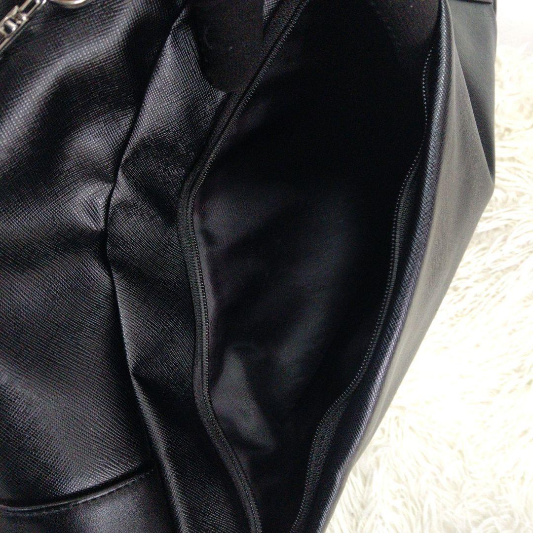 美品 ✨️ TAKEO KIKUCHI ビジネスリュック PVC 黒