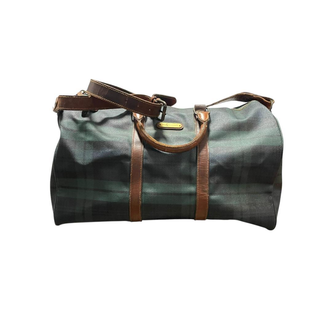 ポロラルフローレン ブラックウォッチ ボストンバッグ チェック