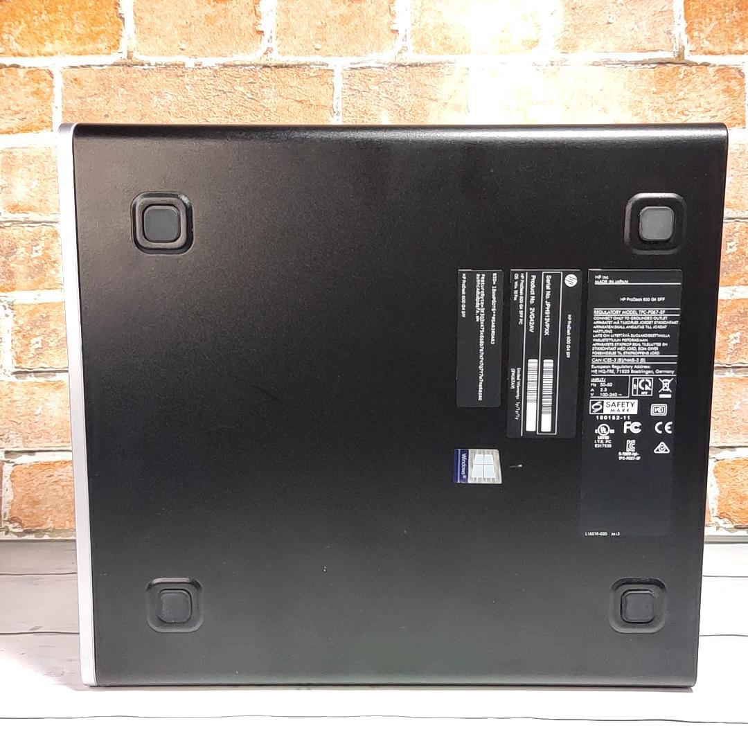 【大容量 i7】HP ProDesk 600 G5 SFF デスクトップPC