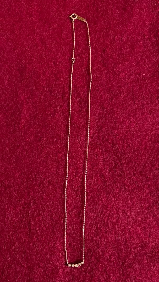 【未使用品】canal 4°C ローズゴールド ネックレス