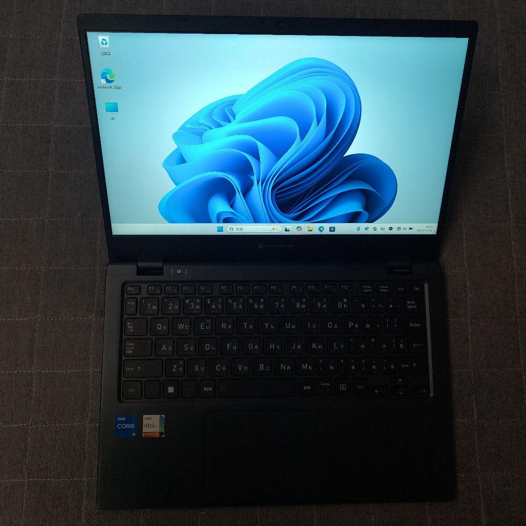 良好 Dynabook 超軽量 驚速 12世代i5 16GB 新品512GB 5