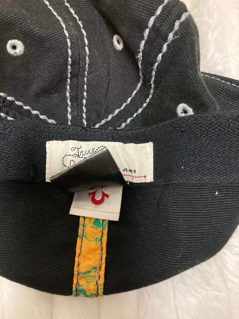 もんすろーんTrue Religion トゥルーレリジョン キャップ 黒