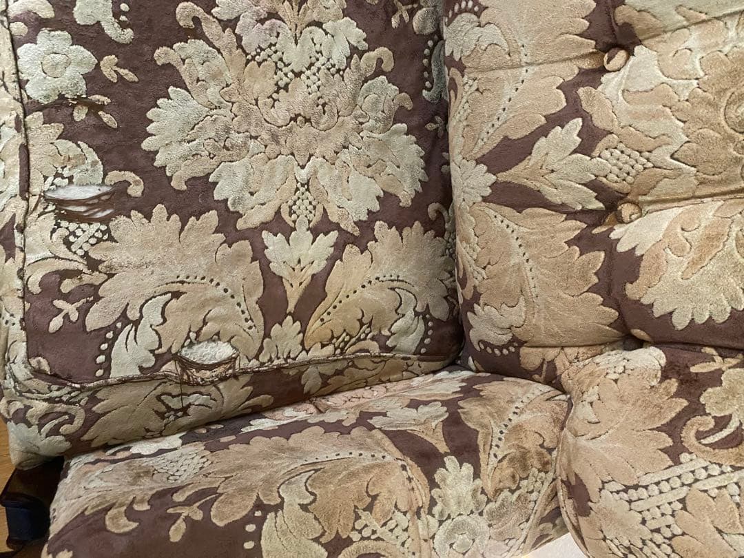 引取りできる方⭐︎アンティークソファー⭐︎クラシックレトロ⭐︎オールドカリモク