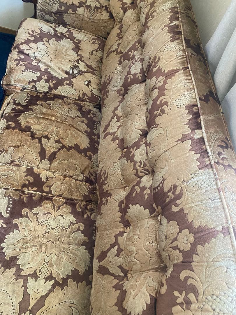 引取りできる方⭐︎アンティークソファー⭐︎クラシックレトロ⭐︎オールドカリモク