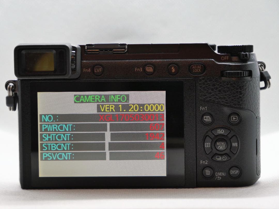 Panasonic Lumix GX7Mk2 1942ショット バッテリー２個