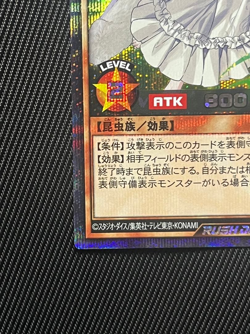 遊戯王　ラッシュデュエル　夢中のパピヨン　シークレットレア