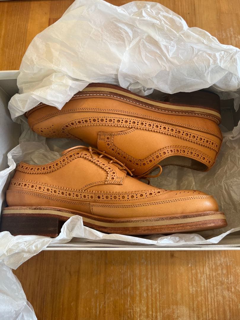 zucca ウイングチップシューズ M 24.0〜24.5cm