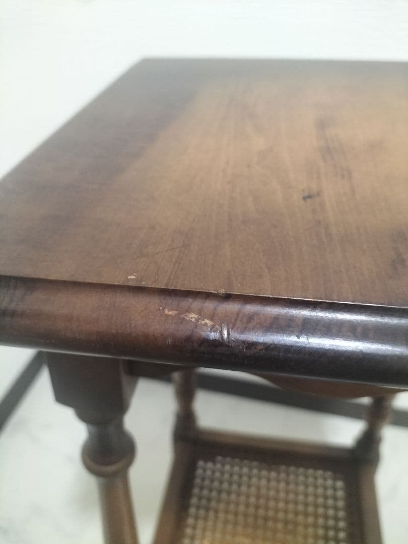 カリモク　花台　電話台　昭和レトロ