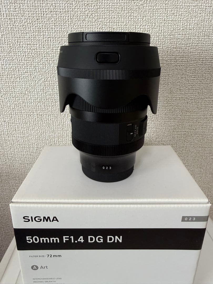 SIGMA 50mm F1.4 DGDN Art ソニー Eマウント 単焦点