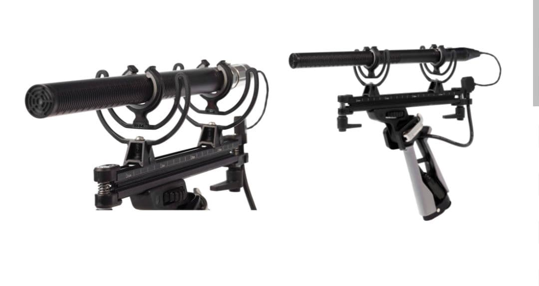 MICOLIVE ウィンドシールド・ショックマウント、ポール付き