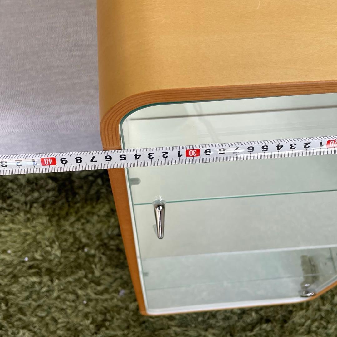 美品⭐️東谷　PT-612 ナチュラル　ガラスケース　ディスプレイケース