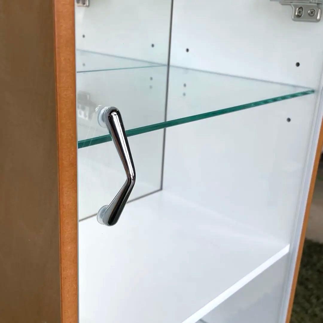 美品⭐️東谷　PT-612 ナチュラル　ガラスケース　ディスプレイケース