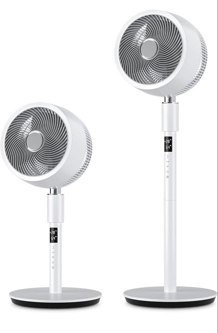 扇風機＋空気清浄 機能搭載 3Dサーキュレーター ホワイト