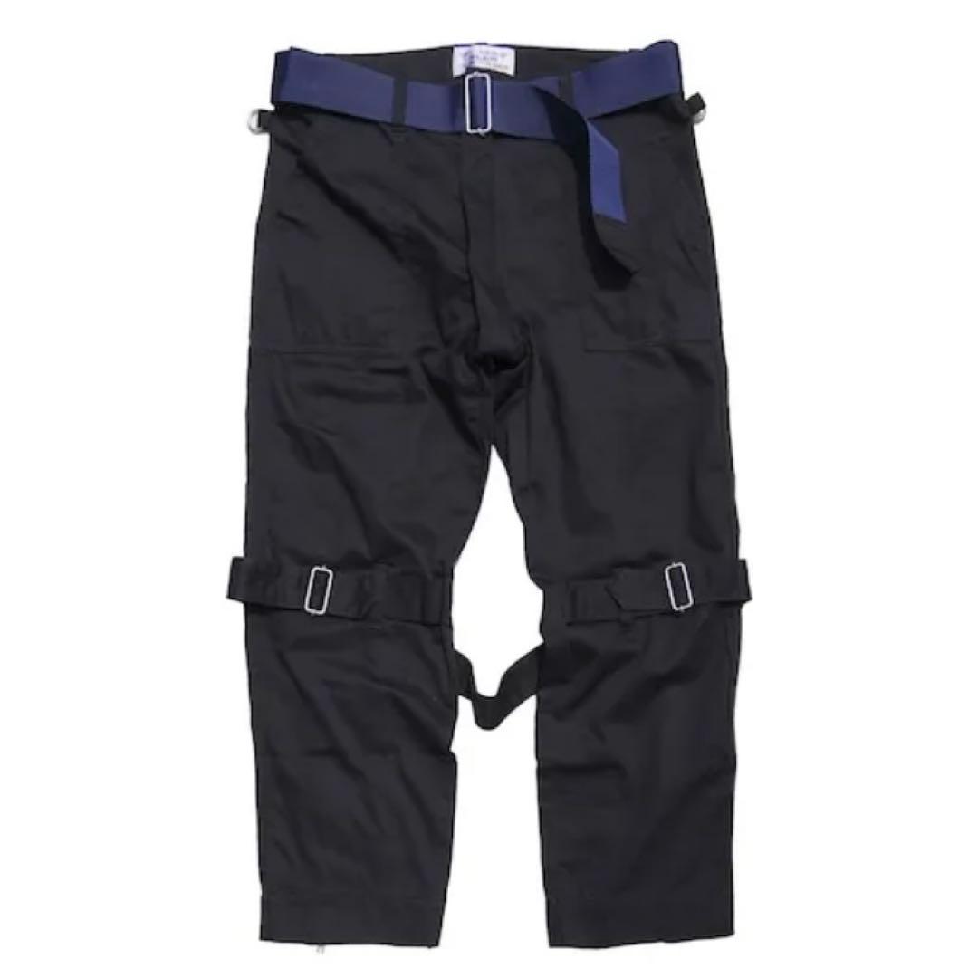 PEEL&LIFT 黒 L bondage trousers modern