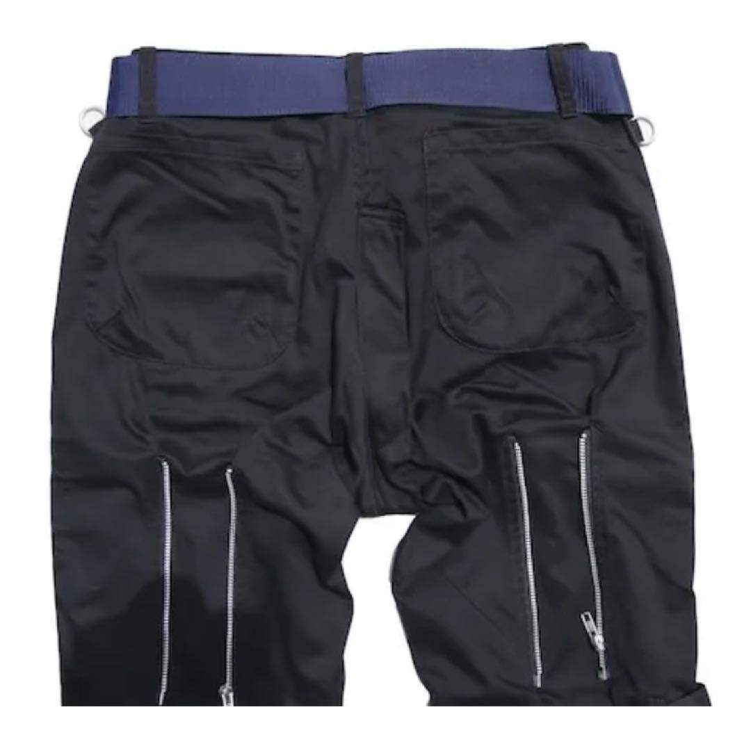 PEEL&LIFT 黒 L bondage trousers modern