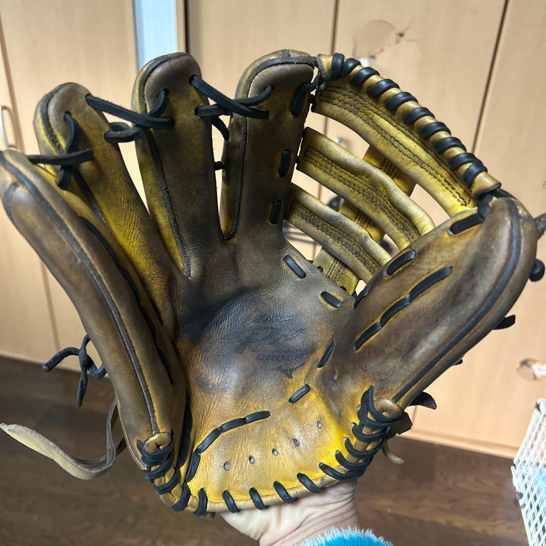 ミズノ　硬式用　左　外野手用　グローブ