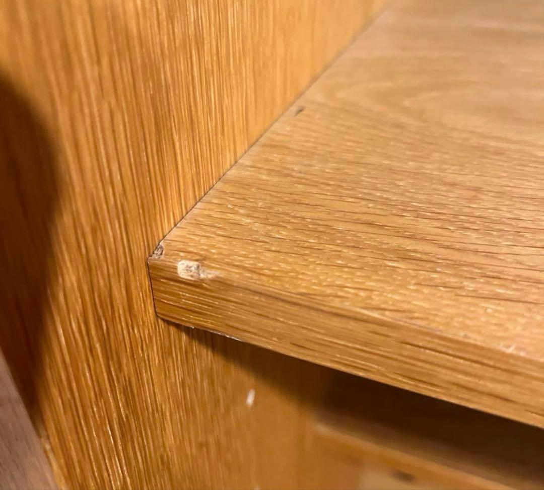 無印良品 スタッキングキャビネット・デスクユニット・オーク材