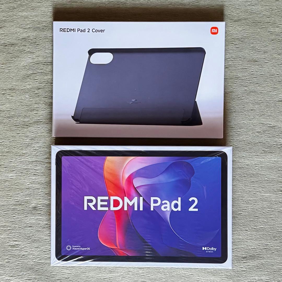 Xiaomi Redmi Pad 2 純正ケース付き