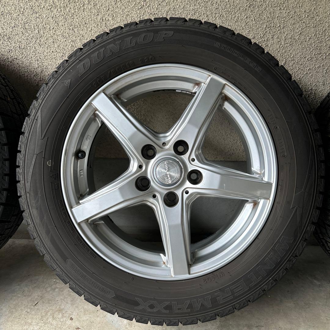 DUNLOP スタッドレスタイヤアルミホイールセット205/60R 16