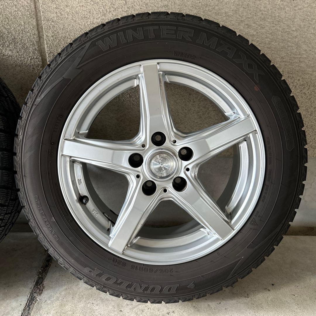 DUNLOP スタッドレスタイヤアルミホイールセット205/60R 16