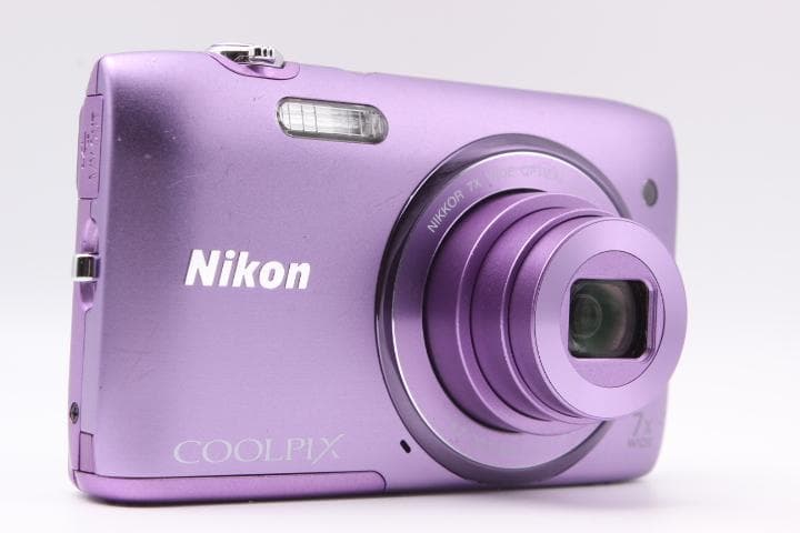 ニコン Nikon COOLPIX S3500 パープル SDカード付き