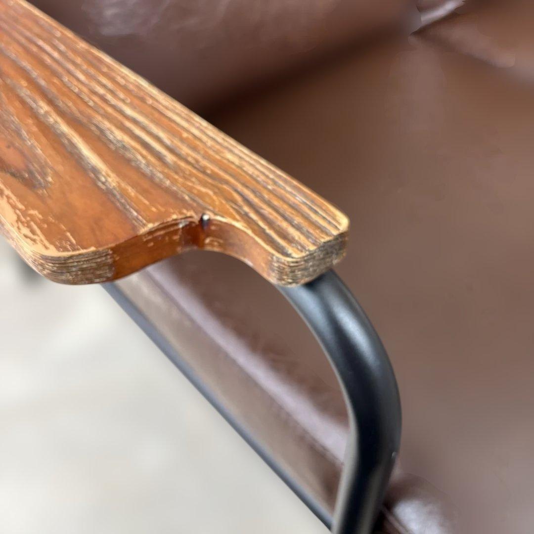 2/9まで_ソファー2人掛け ヴィンテージ インダストリアル ブルックリン 北欧