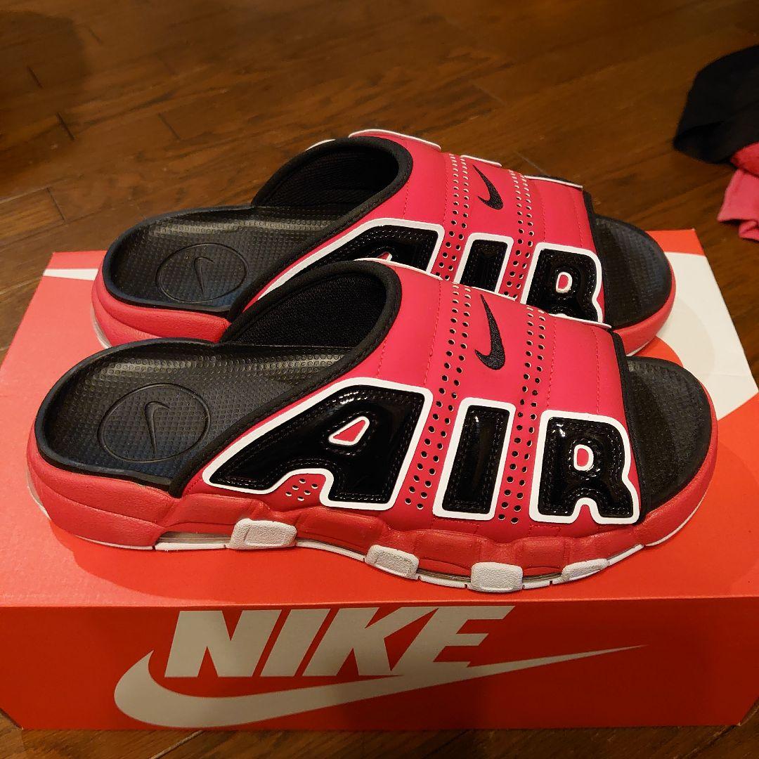 美品 ナイキ モアアップテンポ スライド ハイドロ サンダル 30cm