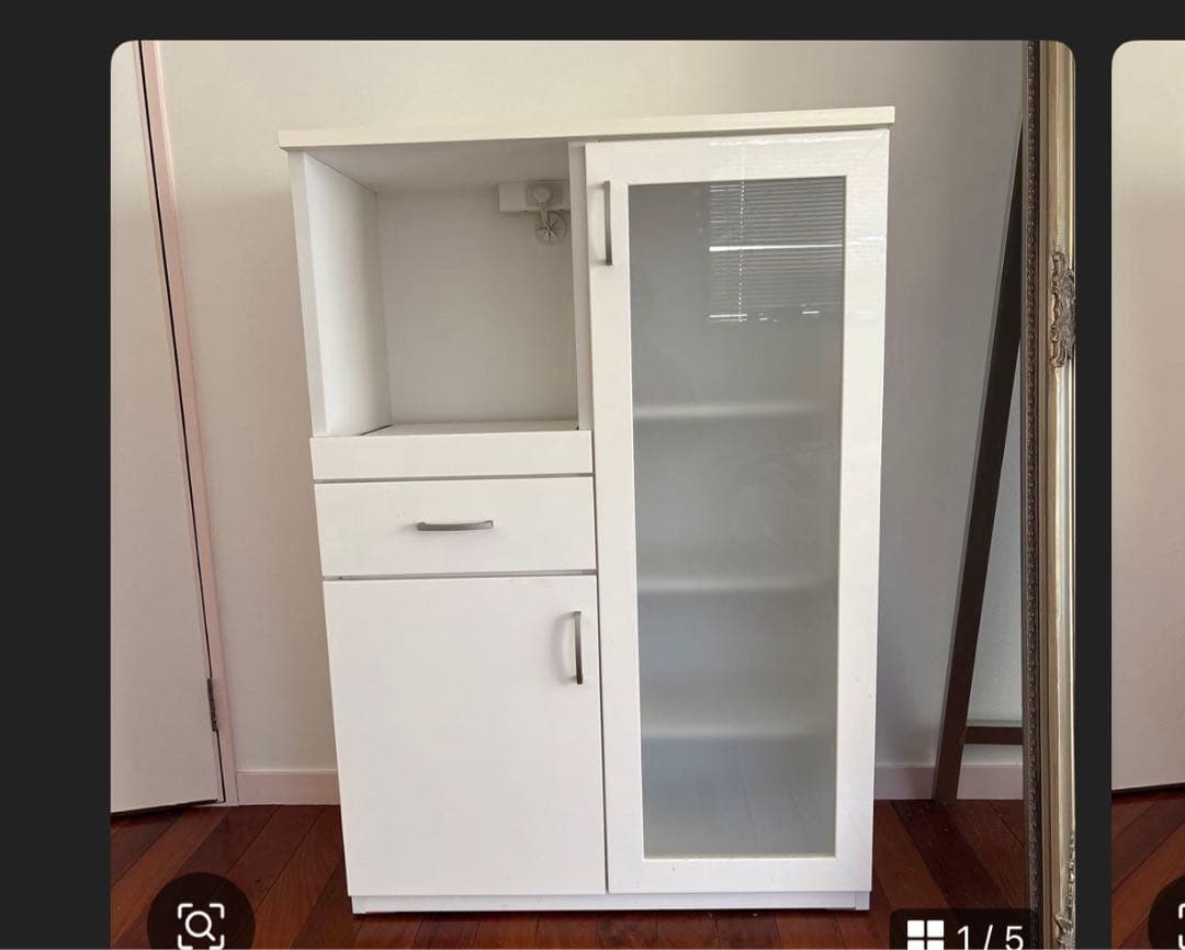 ニトリ　食器棚　美品