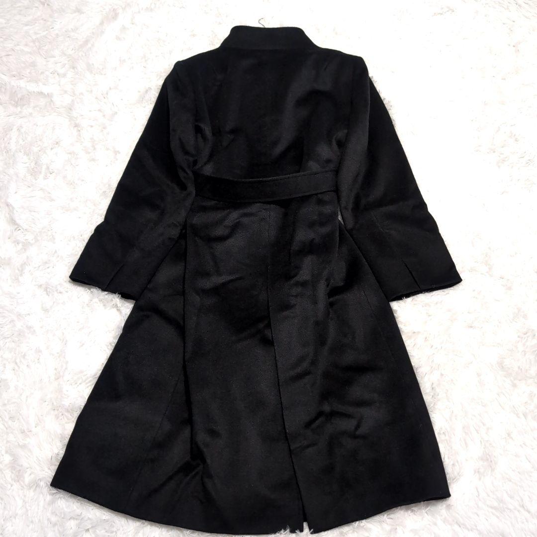 未使用級✨️ 23区 24AW ウールカシミヤビーバー スタンドカラー コート