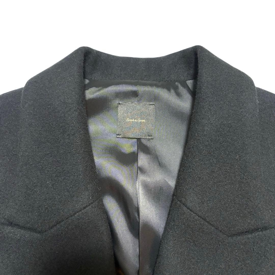 新品 spick and span メルトンジレ ノースリーブ ジャケット