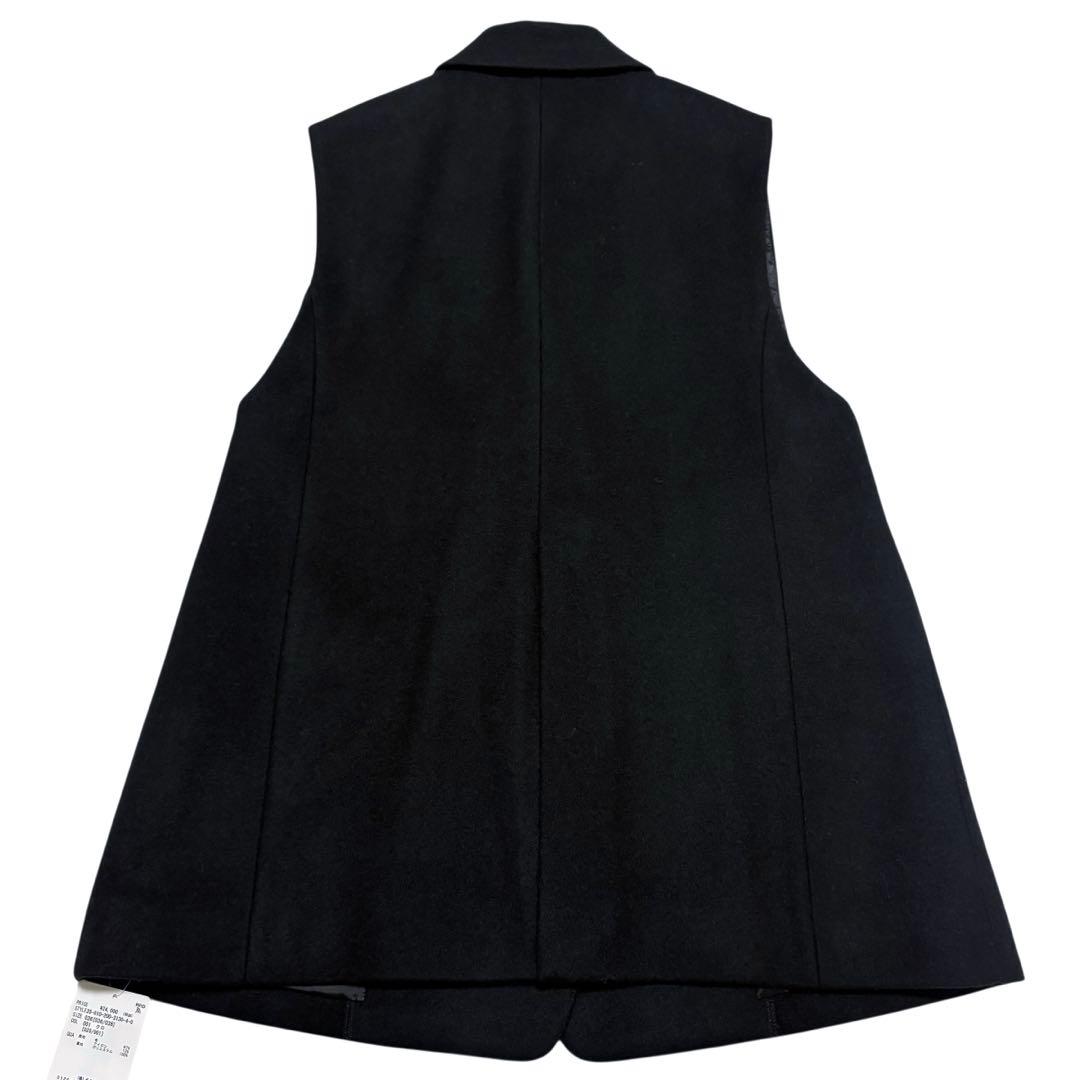 新品 spick and span メルトンジレ ノースリーブ ジャケット