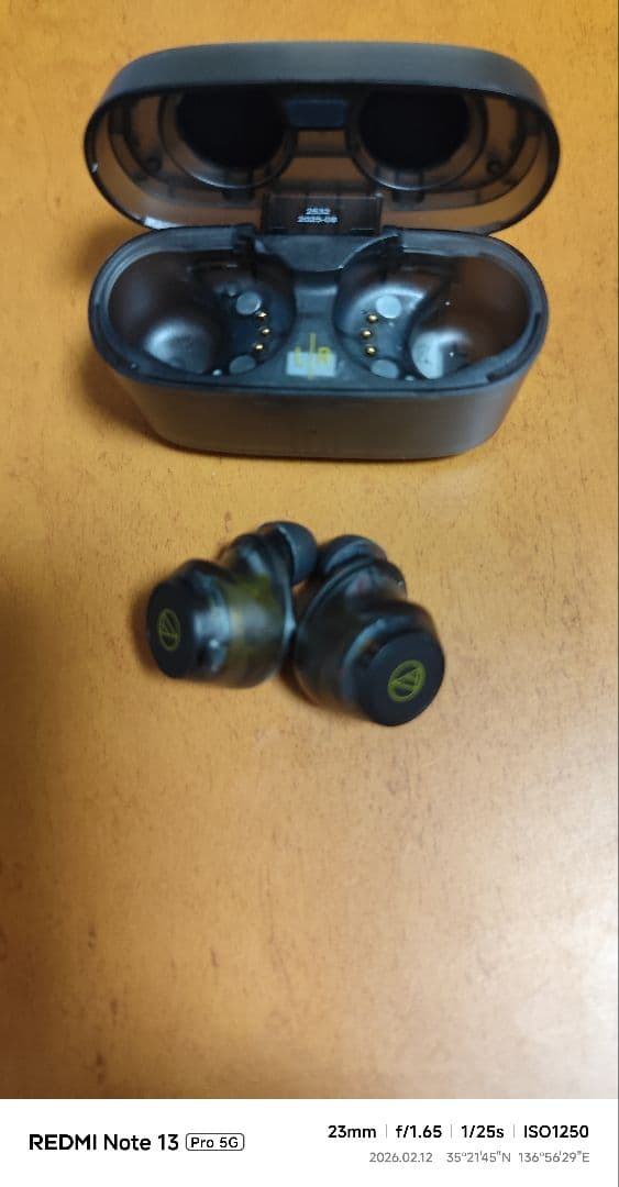 Audio-Technica ワイヤレスイヤホン ブラック