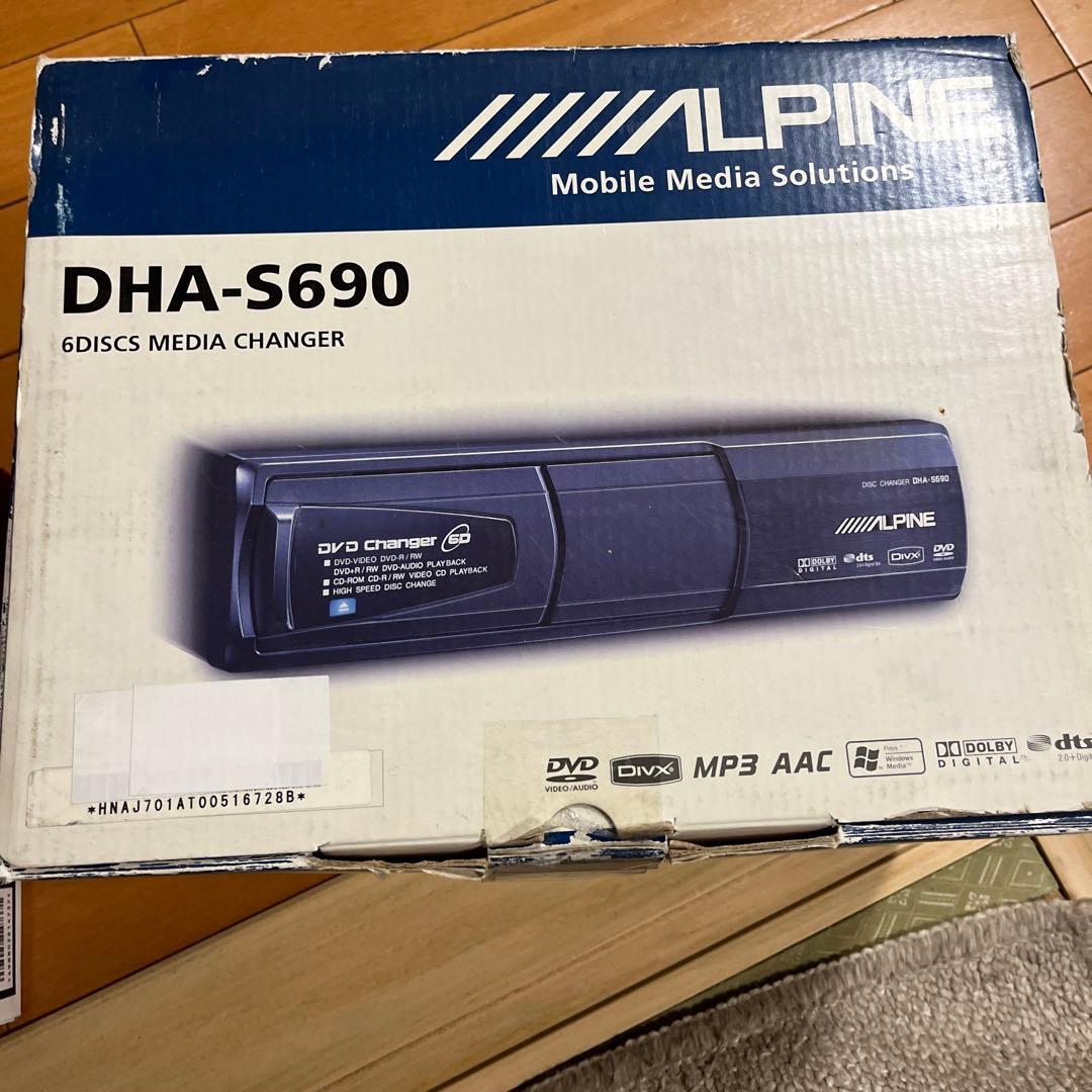 たかおさま　専用 ALPINE DHA-S690 6ディスクメディアチェンジャー